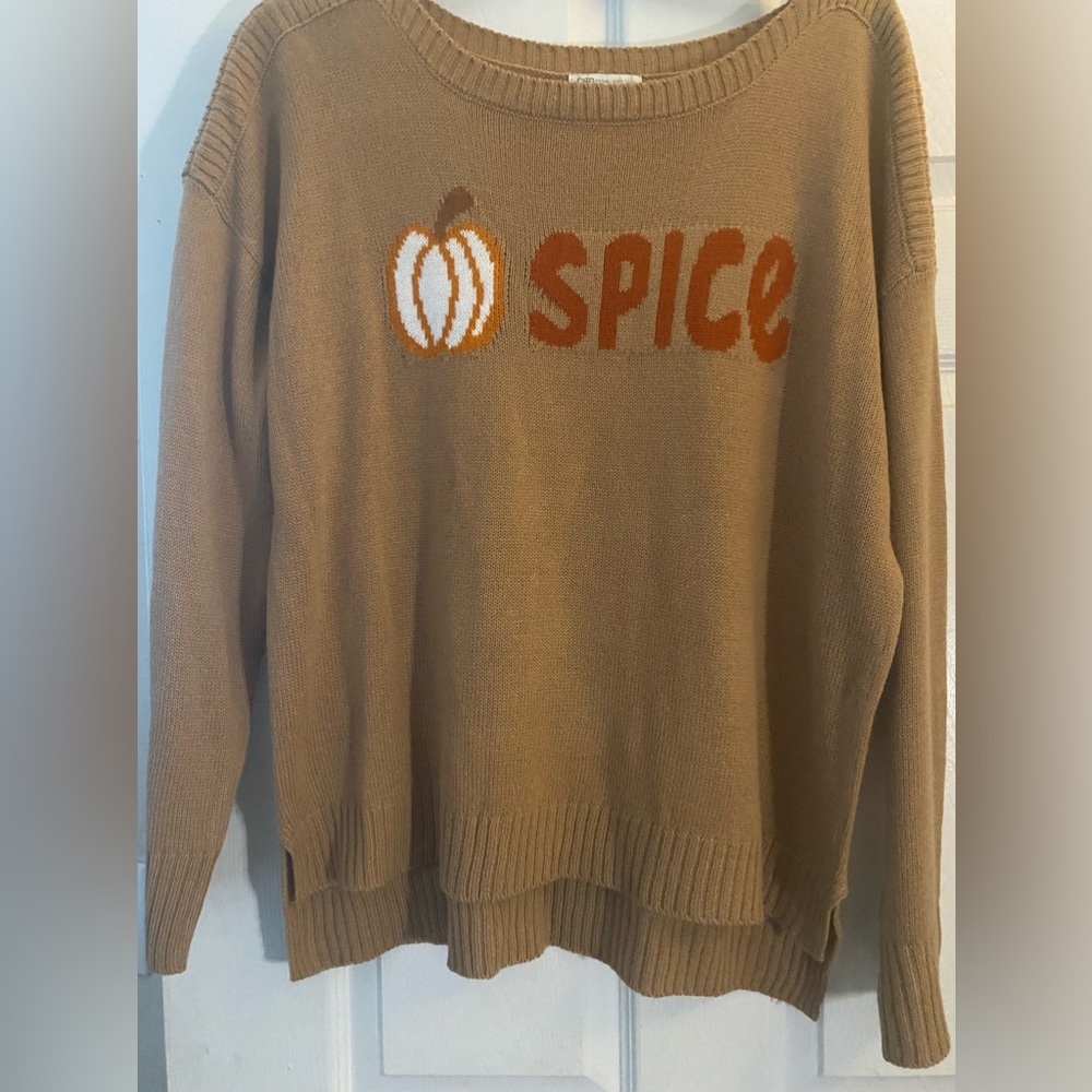 Women’s fall sweater/soft, comfortable and cozy.